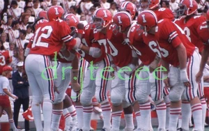 1975 INDIANA HOOSIERS Offense - 35mm Football Slide - Picture 1 of 1