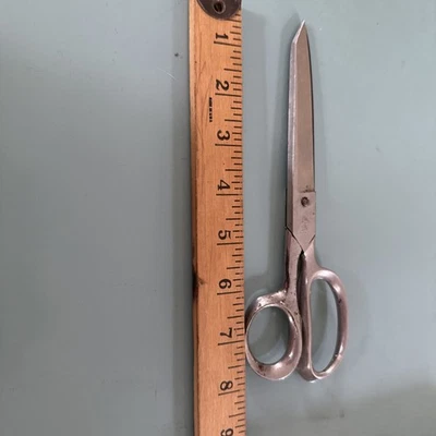 Case XX Bradford PA Shears VTG Vintage Chrome 8" Scissors USA - Image 1 of 4