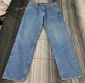 Vintage Ralph Lauren Chaps Denim Jeans Mens 34x32 Double Stone Wash 100% Cotton  - Picture 1 of 9