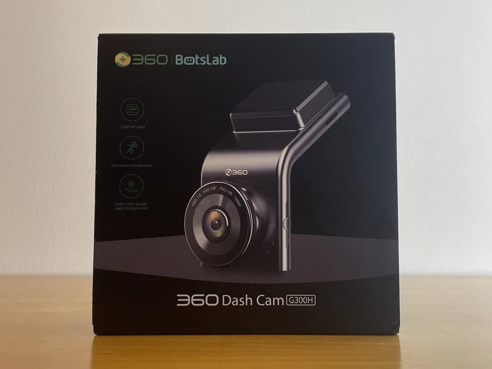 Botslab G300H 360 In-Car HD GPS Dash Cam Device - Image 1 of 1