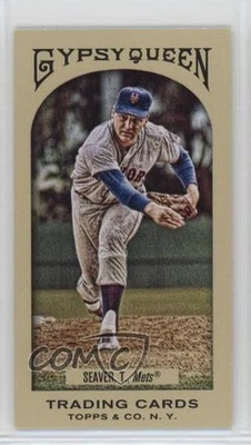 2011 Topps Gypsy Queen Mini Tom Seaver #74 HOF - Image 1 of 2