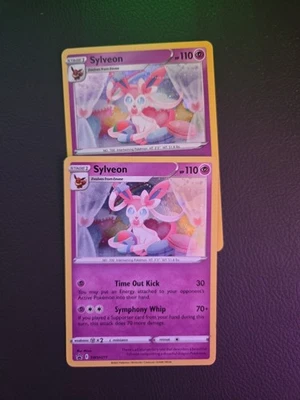 Sylveon SWSH211 Sword & Shield: Black Star Promo Card Cosmos Holo NM #SWSH211 - Image 1 of 4