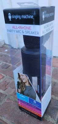 Máquina de Cantar Karaoke Mover Micrófono con Luces Bluetooth y Altavoz, ¡NUEVO!! Foto 1 de 4