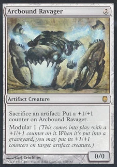 MTG English Arcbound Ravager Light Play Normal Darksteel - Image 1 of 1