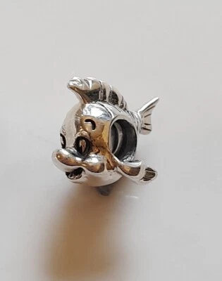 Chamilia 925 серебро камбала гуппи рыбы маленькая русалочка браслет подвеска - Изображение 1 из 3