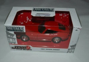 JADA METALS DIE CAST JDM TUNERS - 1967 TOYOTA 2000GT RED - Picture 1 of 3