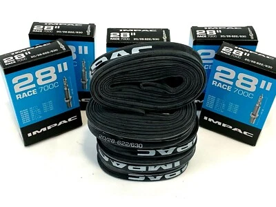 X5 Schwalbe IMPAC Race 700x23c 700x25c 28cc Rennrad Innenrohr 60mm lang Ventil