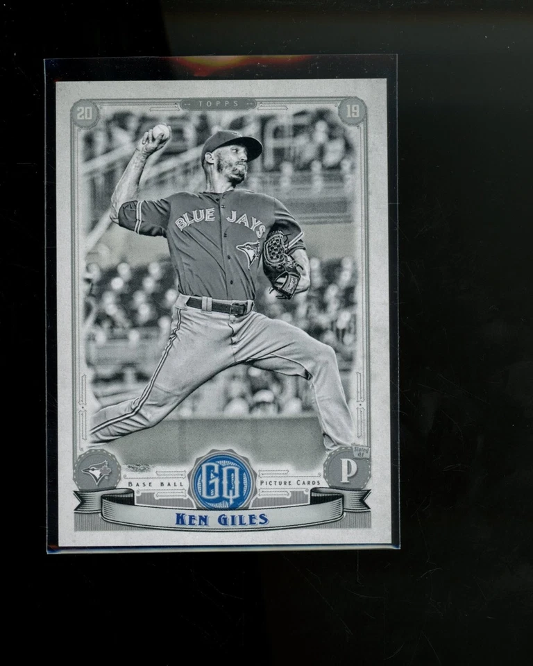 2019 Topps Gypsy Queen Black and White #281 Ken Giles #d 48/50 - Image 1 of 1