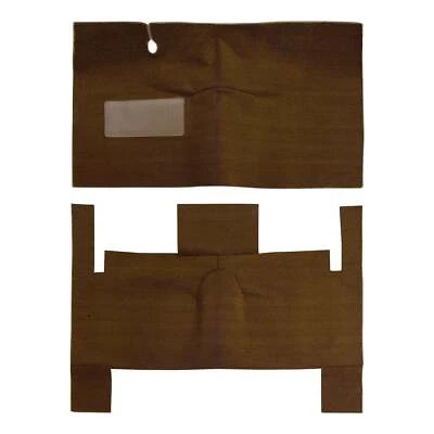 Kit de alfombras delanteras y traseras Dodge Meadowbrook 1953-1954 4 puertas sedán negro gris Foto 1 de 4