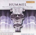HUMMEL - Messe in D-Dur - Messe in B-Dur Flach - Hickox - Collegium Musicum 90