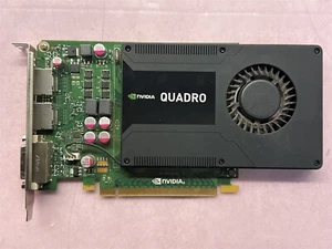 NVIDIA QUADRO K2000 HP 700103-001 2GB GDDR5 PCIe x16 DUAL DP/DVI GRAPHICS CARD - Picture 1 of 6