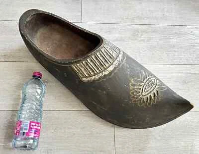 ancienne enseigne de sabotier - sabot géant - Photo 1/4