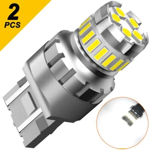 2x AUXITO 7440 7443 W21W Canbus LED Turn Signal Indicator Light Bulb Error Free - Picture 1 of 11