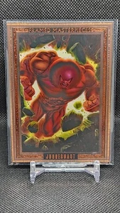 2024 Marvel Masterpieces Nahuel Grego Juggernaut Framed Masterpieces #’d 46/99 - Picture 1 of 2