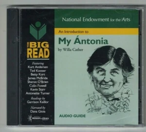 My Antonia by Willa Cather Audio Guide The Big Read NEA March 2008 -- NEW - Foto 1 di 3
