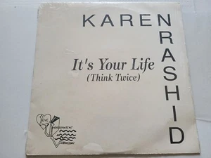 KAREN RASHID - It's Your Life (Think Twice) 1990 SEALED Private Funk - Imagen 1 de 7