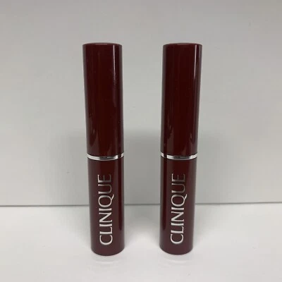 2 Lápiz labial Clinique Almost miel negra 0,04 oz. / 1.2g tamaño de viaje NUEVO Foto 1 de 2