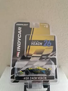 2019 Greenlight Indy Car #26 Zach Veach Black/Yellow D90 - Picture 1 of 1