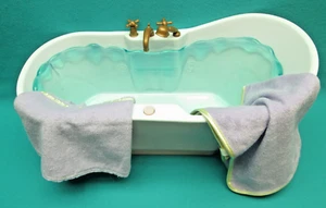 BATTAT OUR GENERATION BUBBLY BATHTIME TUB WITH WATER SOUNDS TOWEL & WRAP --F-71 - Picture 1 of 6