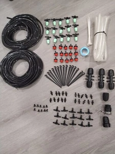 131 FT Greenhouse Micro Drip Irrigation Kit Automatic Irrigation System - Picture 1 of 4