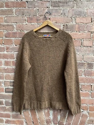 Best Made Co. Men’s Sweater, Sz Small, Brown Marl Wool Scotland - Imagem 1 de 4
