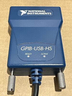 NI GPIB-USB-HS HPIB / GPIB / IEEE 488 Interface Adapter / Controller • 69.99£