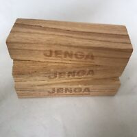 4 x SPARE GENUINE WOODEN JENGA BLOCKS, 0593