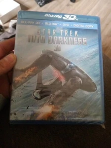 STAR TREK - INTO DARKNESS - 3D BLURAY, BLURAY, DVD, & DIGITAL - NEW AND SEALED!! - Picture 1 of 1