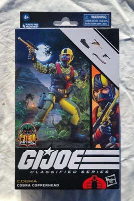 G.I. Joe Classified Series Python Cobra Copperhead 6 Inch Action Figure 96 New - Image 1 of 4