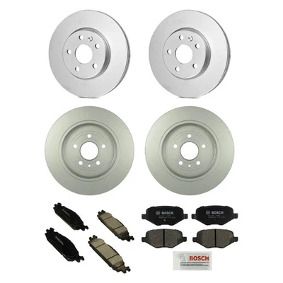 For Ford Police Interceptor Utility 13-19 Brake Kit QuietCast Premium Front & - Image 1 of 4