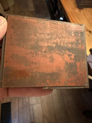 Antique Copper Printing Plate Gettysburg PA  50th Anniversary 1913 Parade - Image 1 of 4