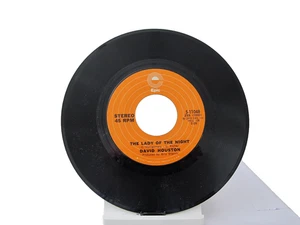 45 RECORD - DAVID HOUSTON - THE LADY OF THE NIGHT - Picture 1 of 1