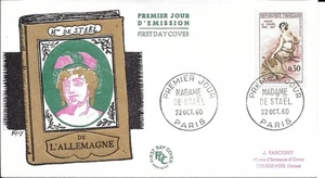 FRANCE 1960 FDC MADAME DE STAEL YT  1269 - Picture 1 of 1