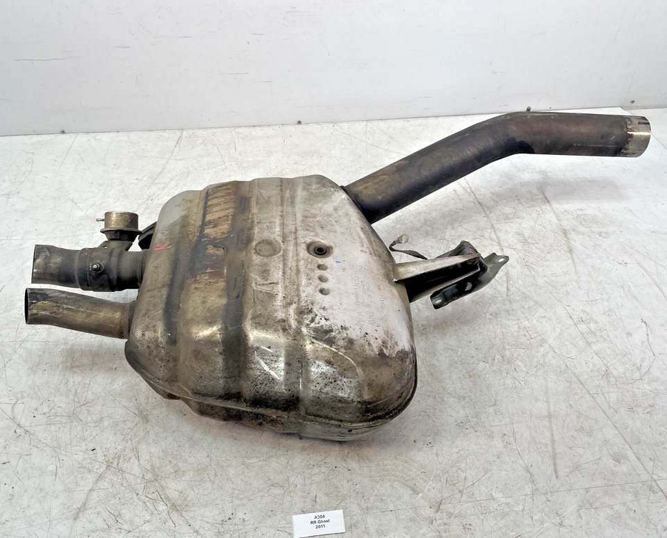 ✅ Silenciador de escape tubo trasero derecho pasajero Rolls-Royce Ghost RR4 10-14 OEM Foto 1 de 4