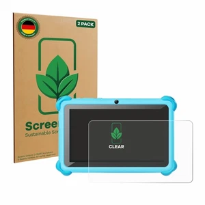 2x ScreenLeaf Displayschutzfolie für zcobro KIDS710 7" nachhaltig verpackt - Bild 1 von 10