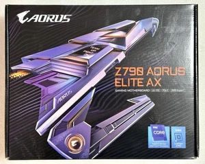 GIGABYTE Z790 AORUS ELITE AX LGA 1700 Intel Z790 ATX DDR5 Wi-Fi 6E Motherboard - Bild 1 von 4