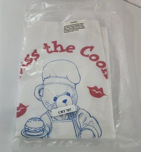 Cherished Teddie Schürze Neu in Verpackung Promo Kiss the Cook 1999 Enesco Neu in Verpackung - Bild 1 von 3
