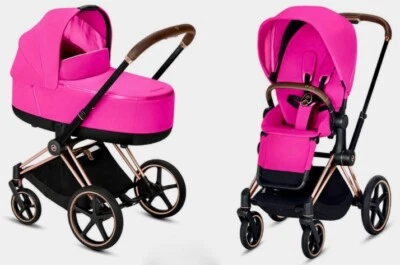 Cochecito Cybex Priam 3 oro rosa Fancy Pink ¡NUEVO!!