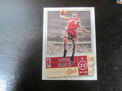 2004-05 Fleer Authentix # 49 LeBron James Card ( B46 ) Cleveland Cavaliers - Image 1 of 2