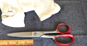 GINGHER Chromium Scissors Dress Maker Shears Sharp - Picture 1 of 12