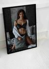 YOUNG HOT SEXY GIRL LINGERIE POSTER EROTIC NUDE PRINT WALL ART A4 A3 SIZE
