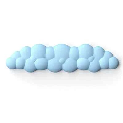 Mouse Pad With Wrist Rest Keyboard Cloud Anti-slip Desktop Office Gamer Mouse US - Image 1 of 4