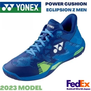 YONEX Badminton shoes POWER CUSHION ECLIPSION Z MEN Navy Blue SHBELZ3M 019 NEW!! - Picture 1 of 9