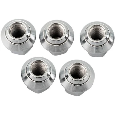 Secure and Stylish Chrome Nuts for Ford Focus For Volvo C30 C70 II S40 II - Image 1 of 4