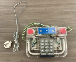Telefono Fisso Vintage - Neon Tube Phone, Modernariato Anni #80 99,99€ Spedito!! - Foto 1 di 7