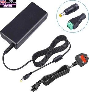 ARyee 12V 5A AC DC Power Charger Adapter for LED Strips CCTV Cameras (E142) - Picture 1 of 7