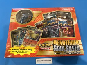 ( Heart Gold Soul Silver Collection BOX ) 2010 Pokemon NEW Sealed 5 x HGSS Packs - Picture 1 of 7