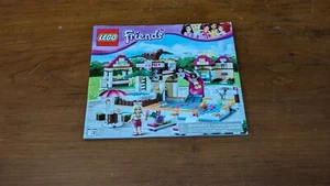 EINGESTELLT Lego 41008 Friends Heartlake City Pool Sommer NUR Anleitungsbuch #2 - Bild 1 von 2