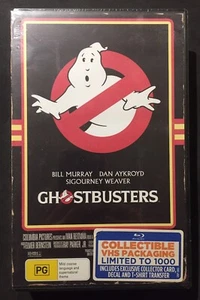 GHOSTBUSTERS (1984) BLU RAY BRAND NEW JB HI-FI VHS CASE EXCLUSIVE REGION FREE - Picture 1 of 2