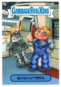 2023 GARBAGE PAIL KIDS GPK INTERGOOLACTIC MAYHEM BASE SEVEN OF NINA 47a NM - Picture 1 of 1